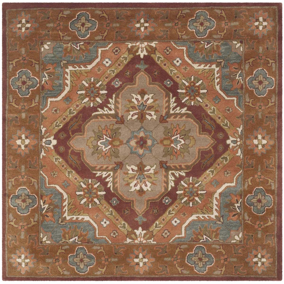 Safavieh Heritage 48A Rug, HG948A - Rust