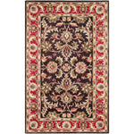 Safavieh Heritage 51A Rug, HG951A - Chocolate / Red