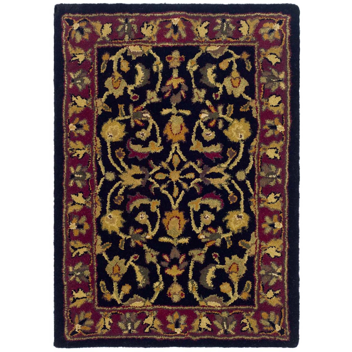 Safavieh Heritage 53 Rug, HG953 - Black / Red