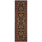Safavieh Heritage 53 Rug, HG953 - Black / Red