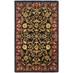 Safavieh Heritage 53A Rug, HG953A - Black / Red