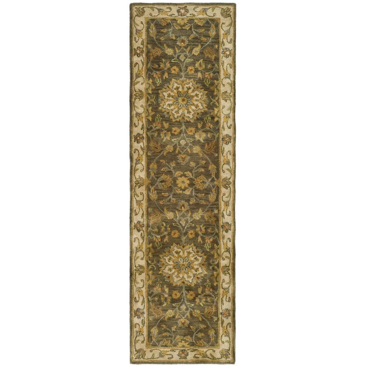 Safavieh Heritage 54A Rug, HG954A - Green / Taupe