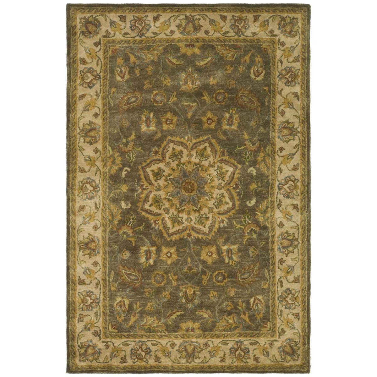Safavieh Heritage 54A Rug, HG954A - Green / Taupe
