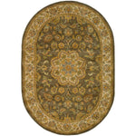 Safavieh Heritage 54A Rug, HG954A - Green / Taupe