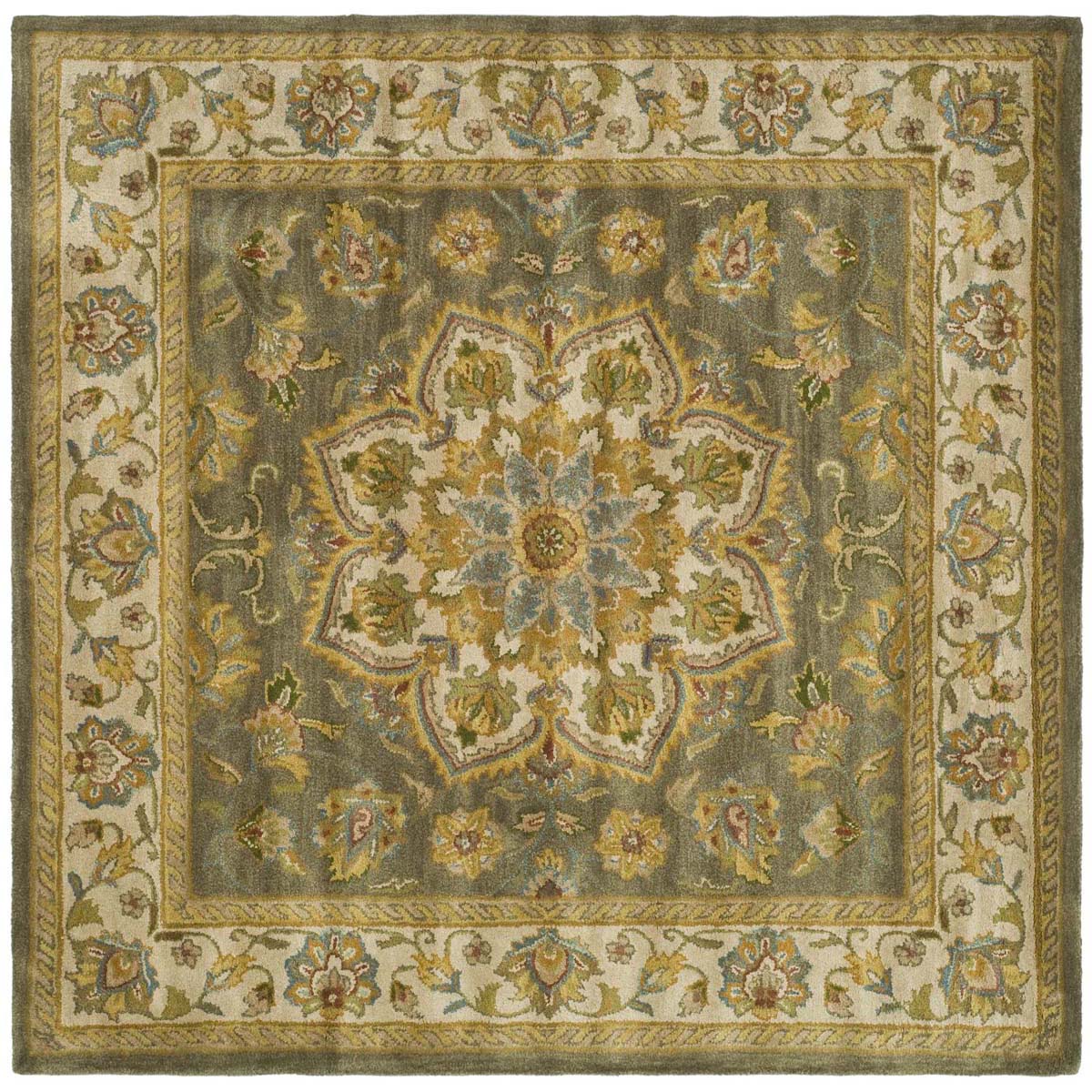 Safavieh Heritage 54A Rug, HG954A - Green / Taupe