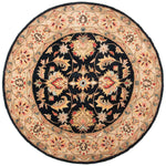 Safavieh Heritage 57 Rug, HG957 - Black / Beige