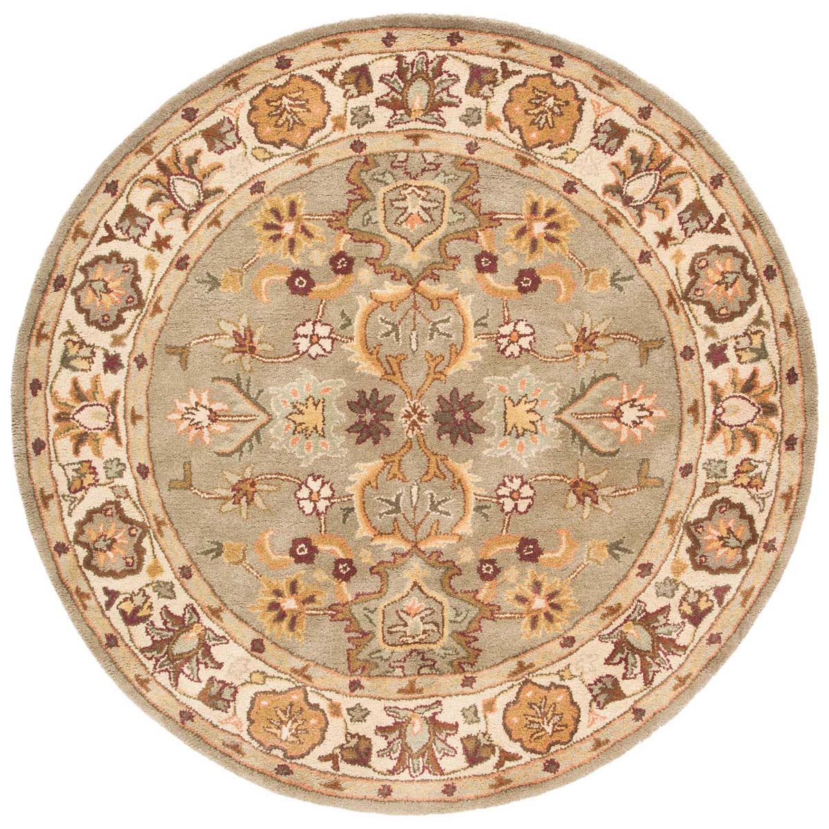 Safavieh Heritage 59A Rug, HG959A - Light Green / Beige