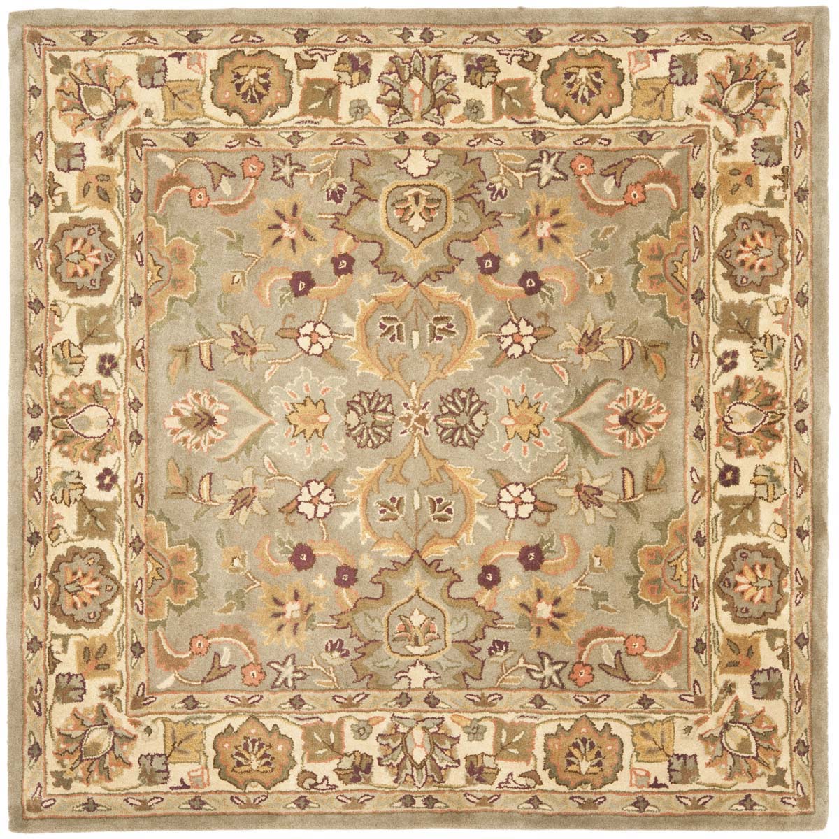 Safavieh Heritage 59A Rug, HG959A - Light Green / Beige
