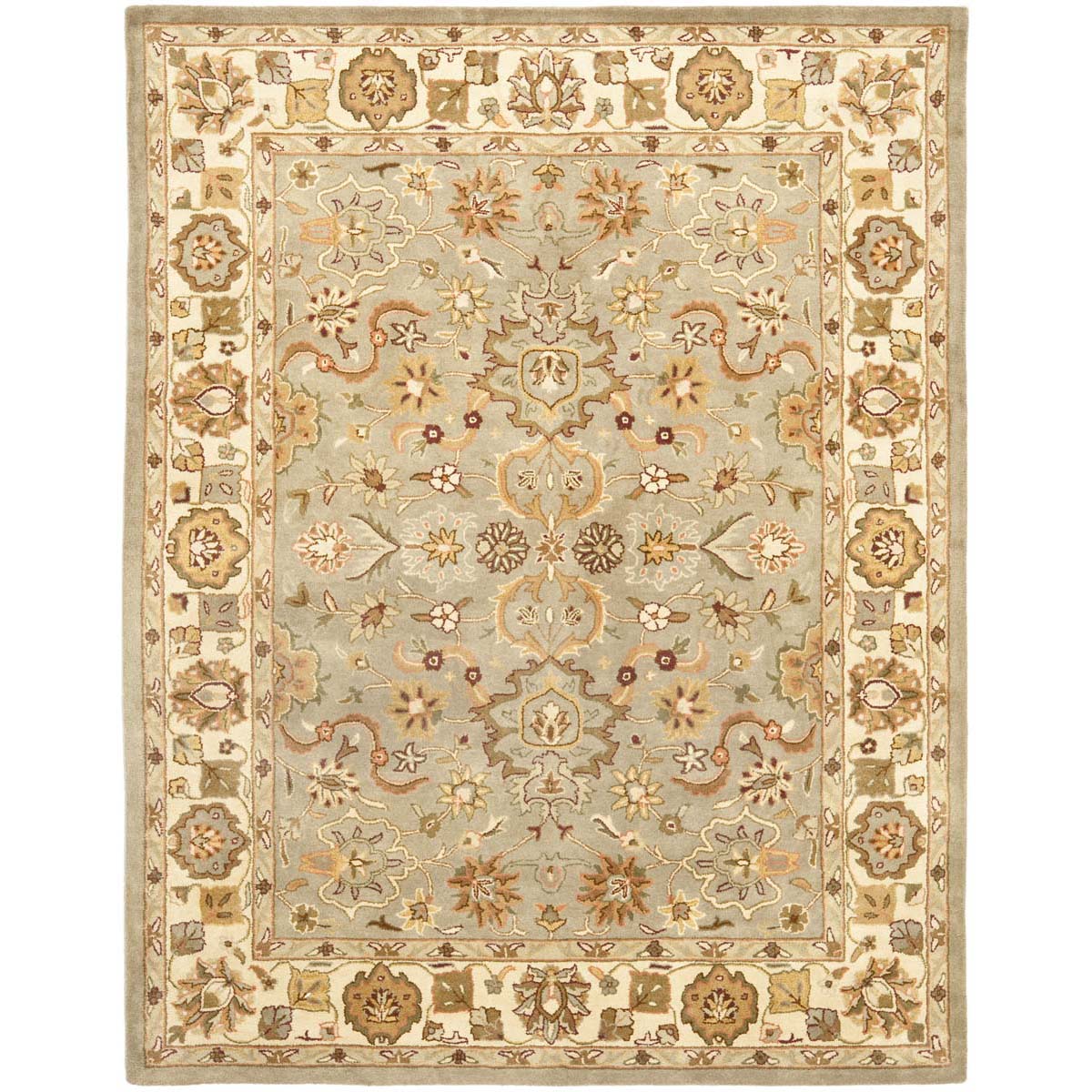 Safavieh Heritage 59A Rug, HG959A - Light Green / Beige