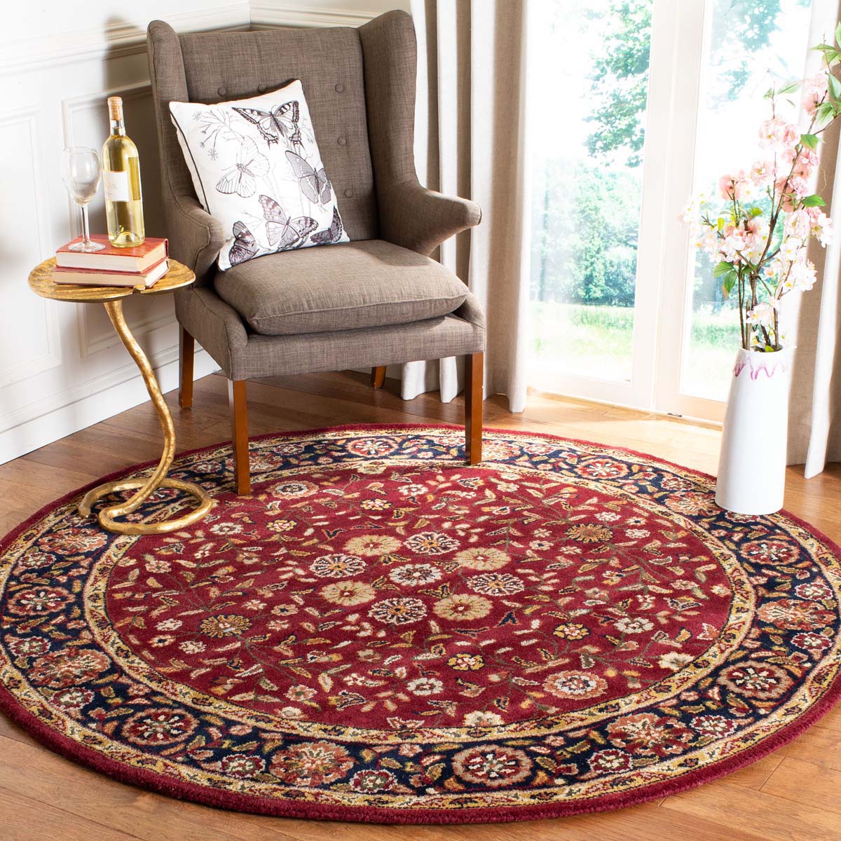 Safavieh Heritage 66A Rug, HG966A - Red / Navy