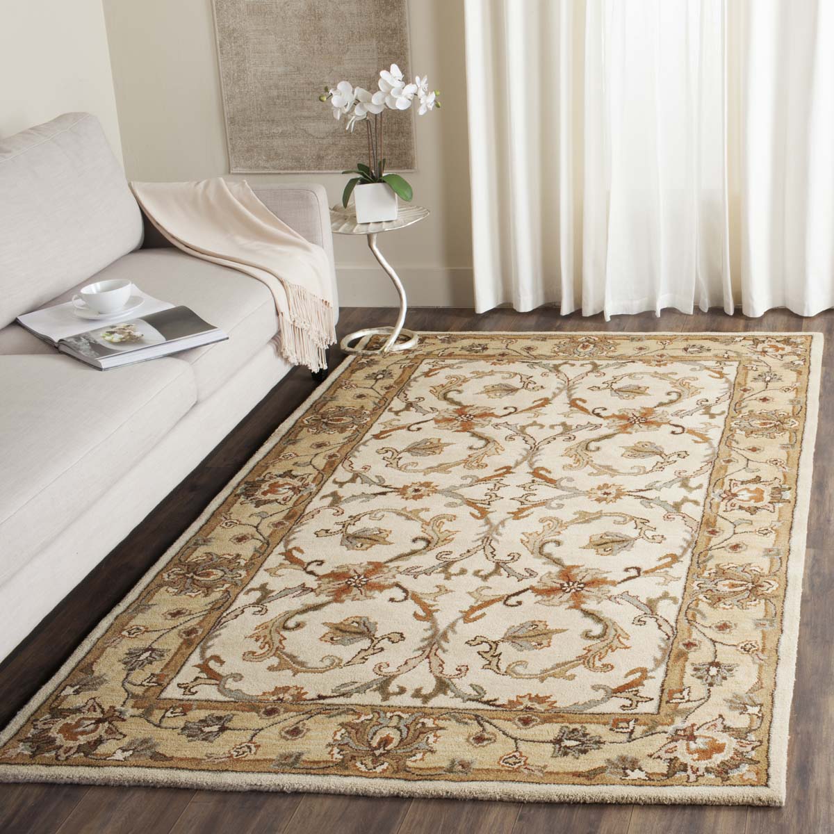 Safavieh Heritage 67A Rug, HG967A - Beige / Gold