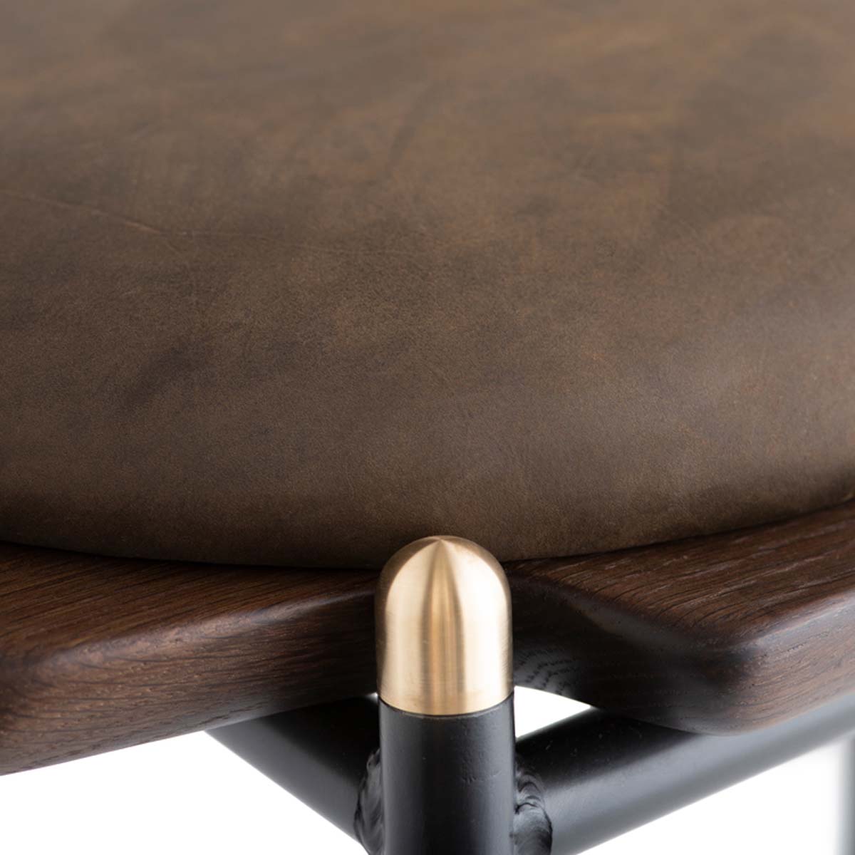 District Eight Kink Counter Stool - Smoked