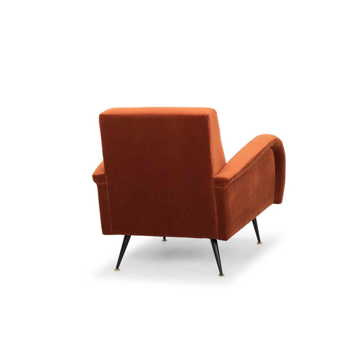 Nuevo Hugo Occasional Chair - Rust