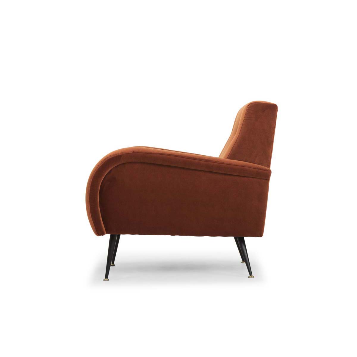 Nuevo Hugo Occasional Chair - Rust