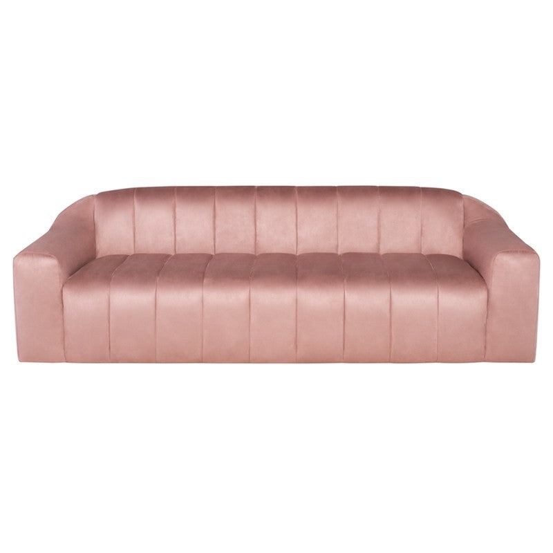 Nuevo Coraline Triple Seat Sofa - Petal Microsuede