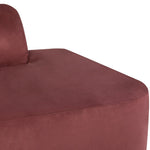 Nuevo Isla Left Arm Triple Seat Sofa - Chianti Microsuede