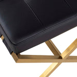 Nuevo Auguste Occasional Bench - Black