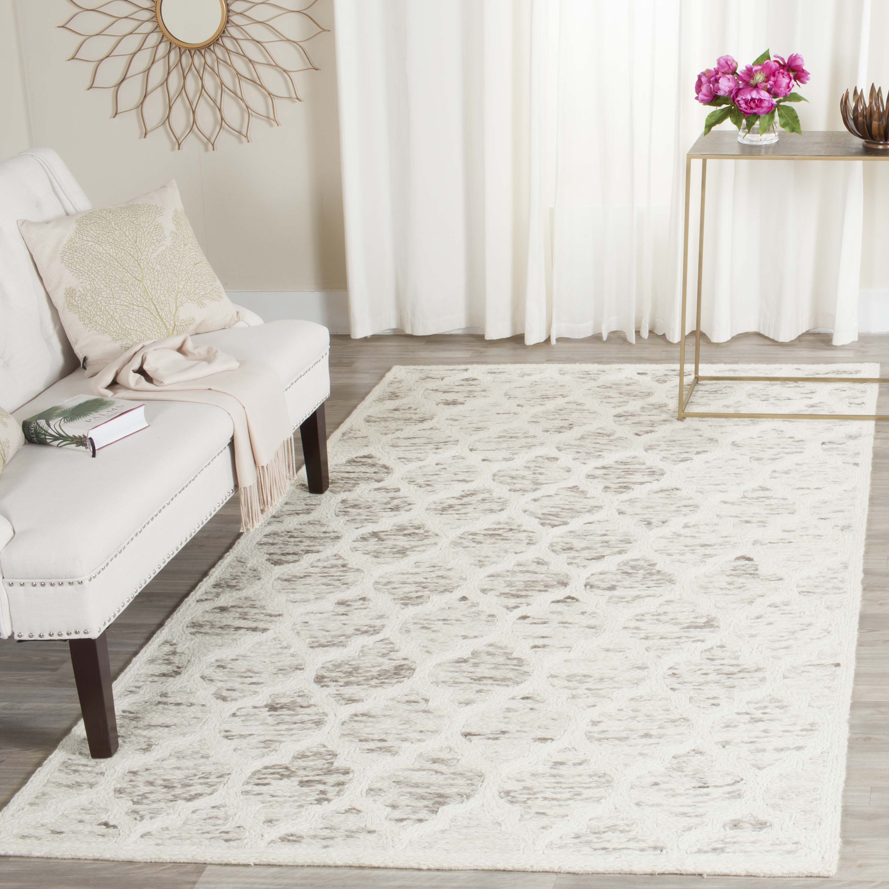 Safavieh Himalaya 121 Rug, HIM121 - Grey / Ivory