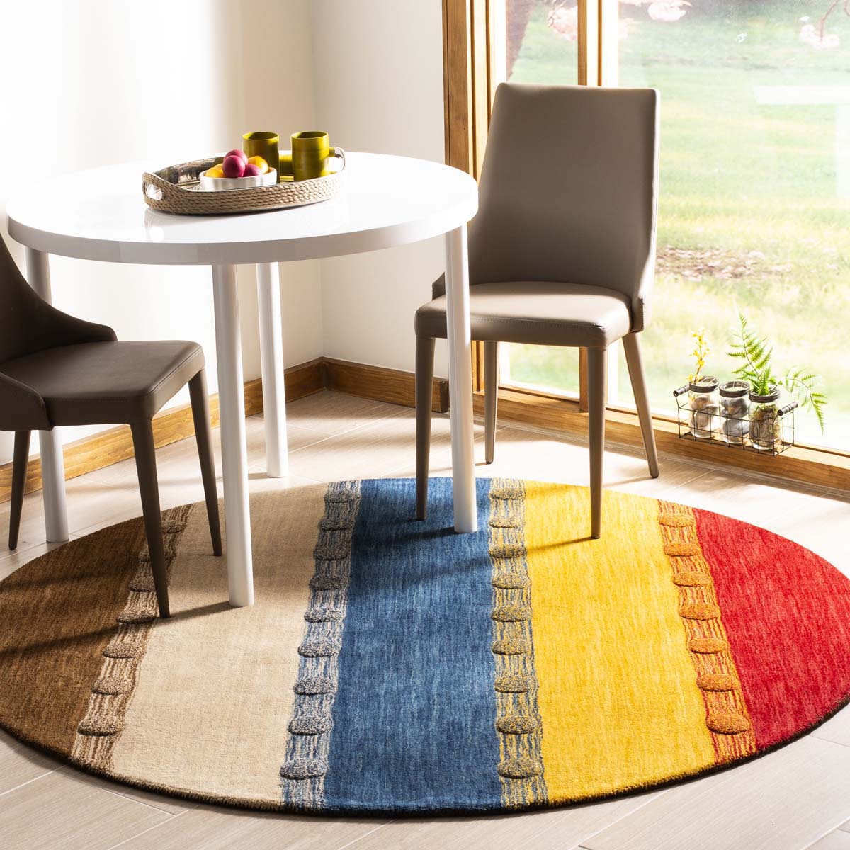 Safavieh Himalaya 591 Rug, HIM591 - Beige / Multi