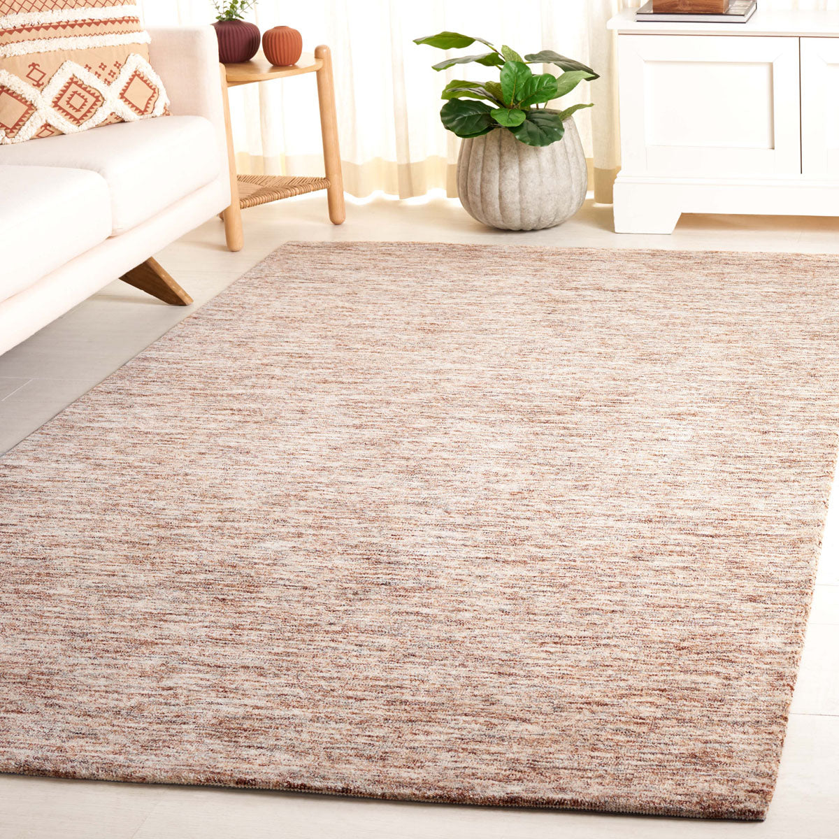 Safavieh Himalaya 593 Rug, HIM593 - Rust / Beige