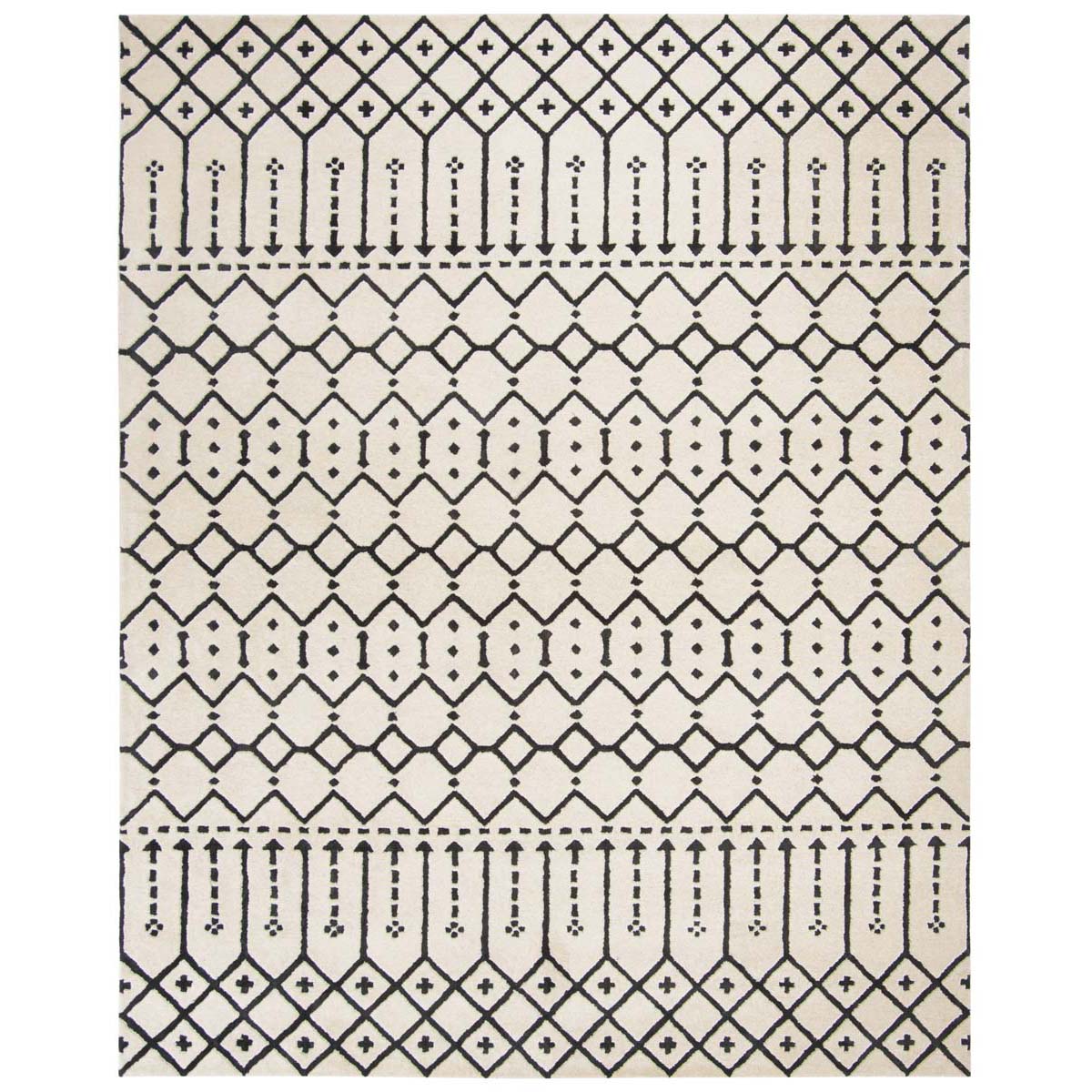 Safavieh Himalaya 903 Rug, HIM903 - Ivory / Black