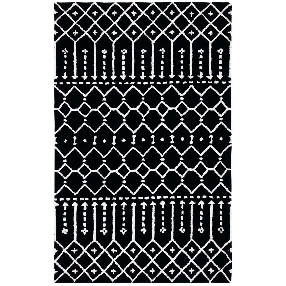 Safavieh Impressions 05A Rug, IM105A - Black / Ivory