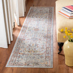 Safavieh History 509 Rug, HIS509 - Light Grey / Rust