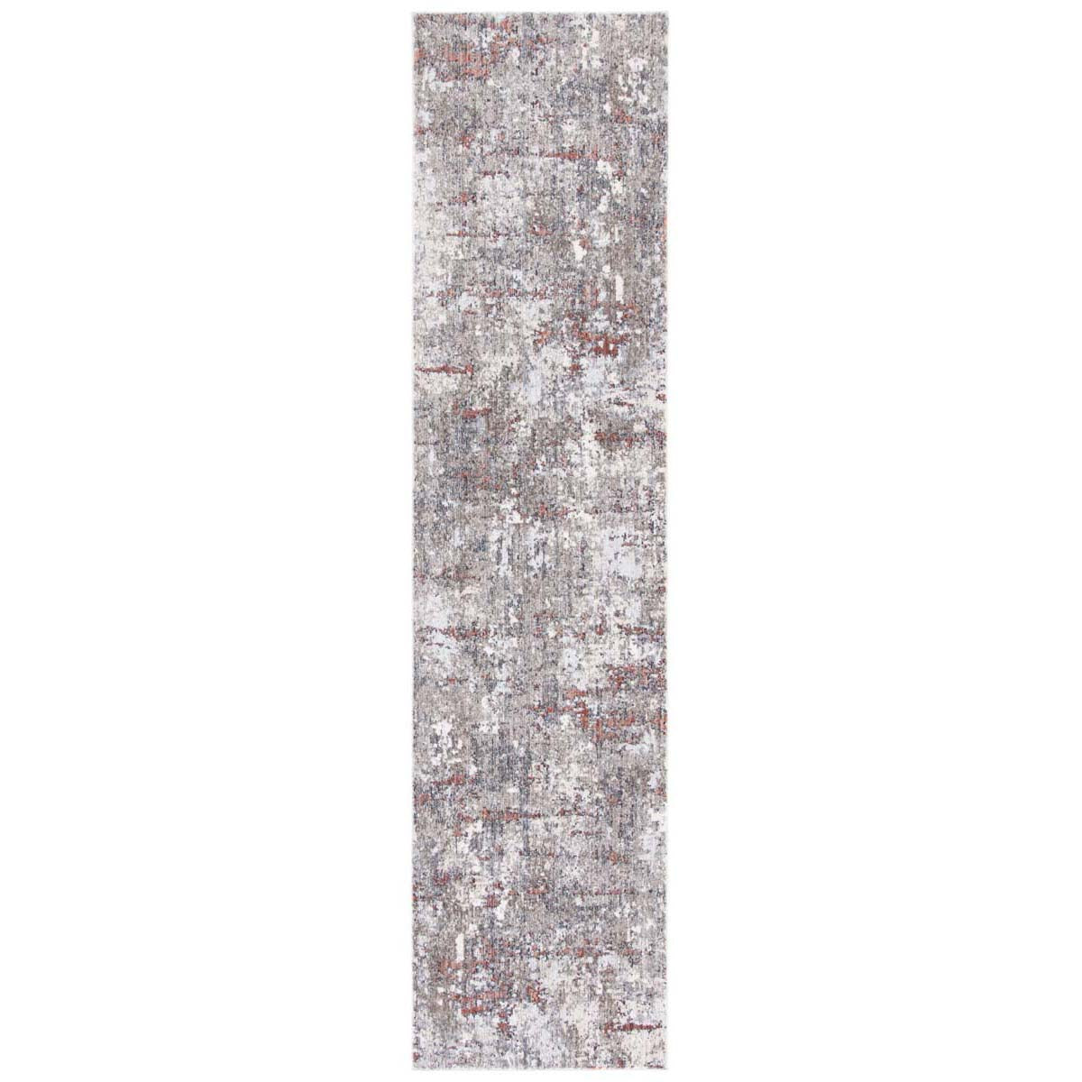 Safavieh History 522 Rug, HIS522 - Light Grey / Terracotta