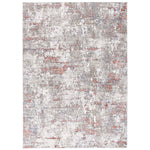 Safavieh History 522 Rug, HIS522 - Light Grey / Terracotta