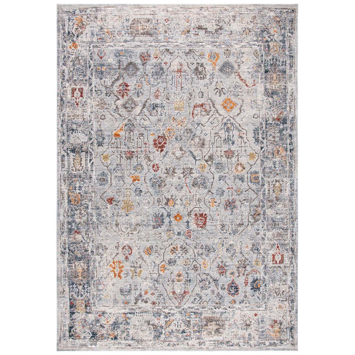 Safavieh History 546 Rug, HIS546 - Light Grey / Gold