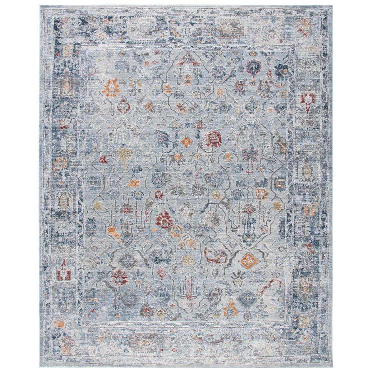Safavieh History 546 Rug, HIS546 - Light Grey / Gold