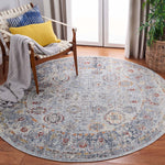 Safavieh History 580 Rug, HIS580 - Light Grey / Navy