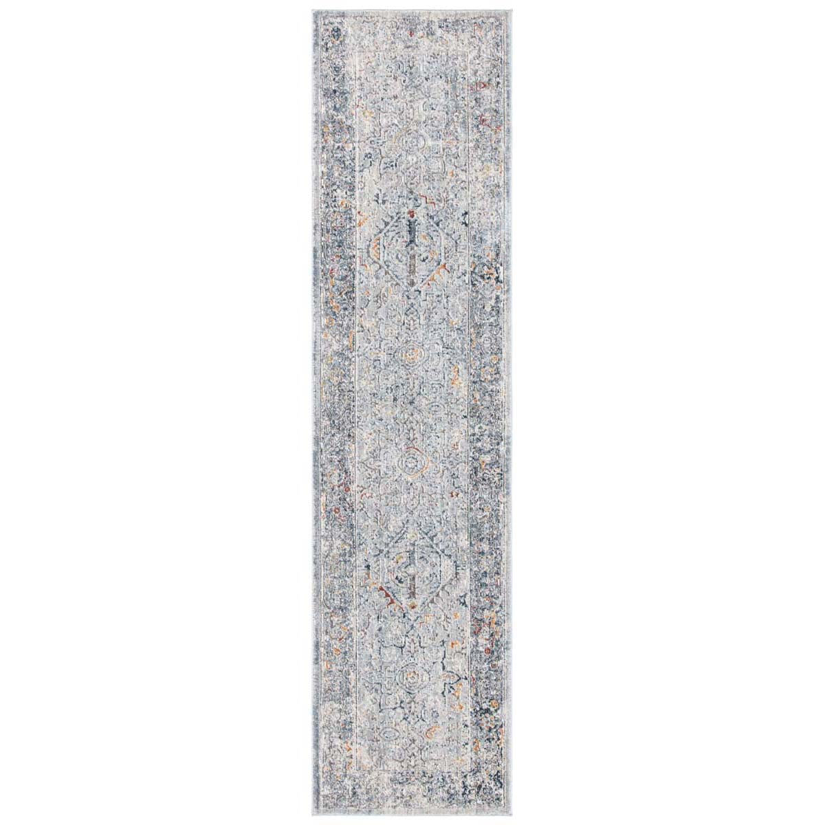 Safavieh History 584 Rug, HIS584 - Light Grey / Navy