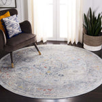 Safavieh History 584 Rug, HIS584 - Light Grey / Navy