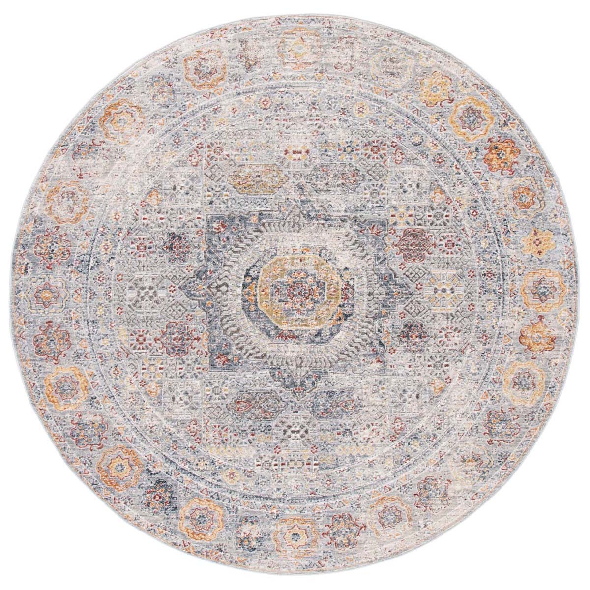 Safavieh History 599 Rug, HIS599 - Light Grey / Gold