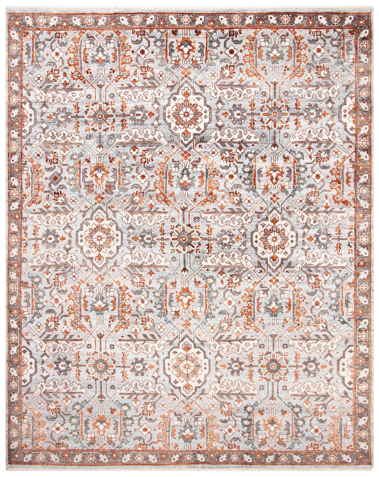 Safavieh Haj Jalili 276 Rug, HJ1276 - Grey / Rust