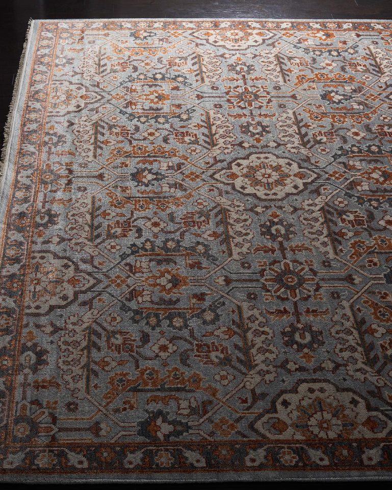 Safavieh Haj Jalili 276 Rug, HJ1276 - Grey / Rust