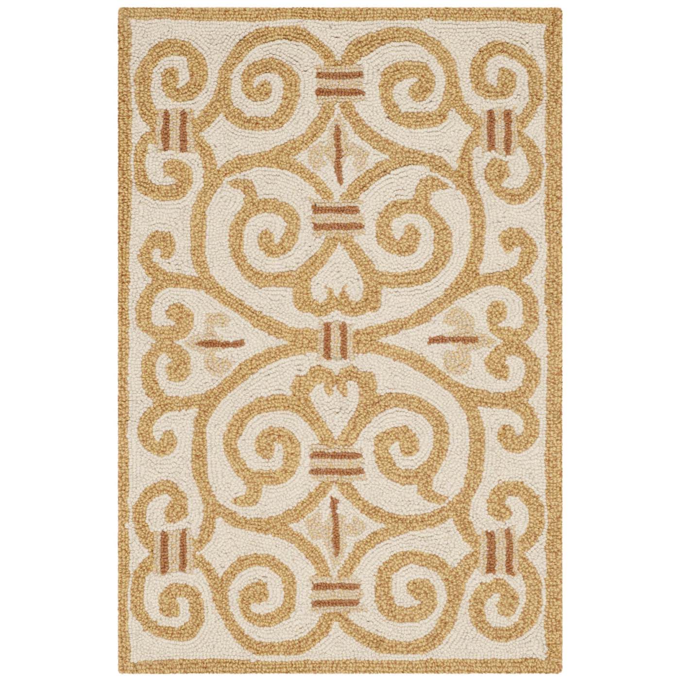 Safavieh Chelsea 1P Rug, HK11P - vory / Gold