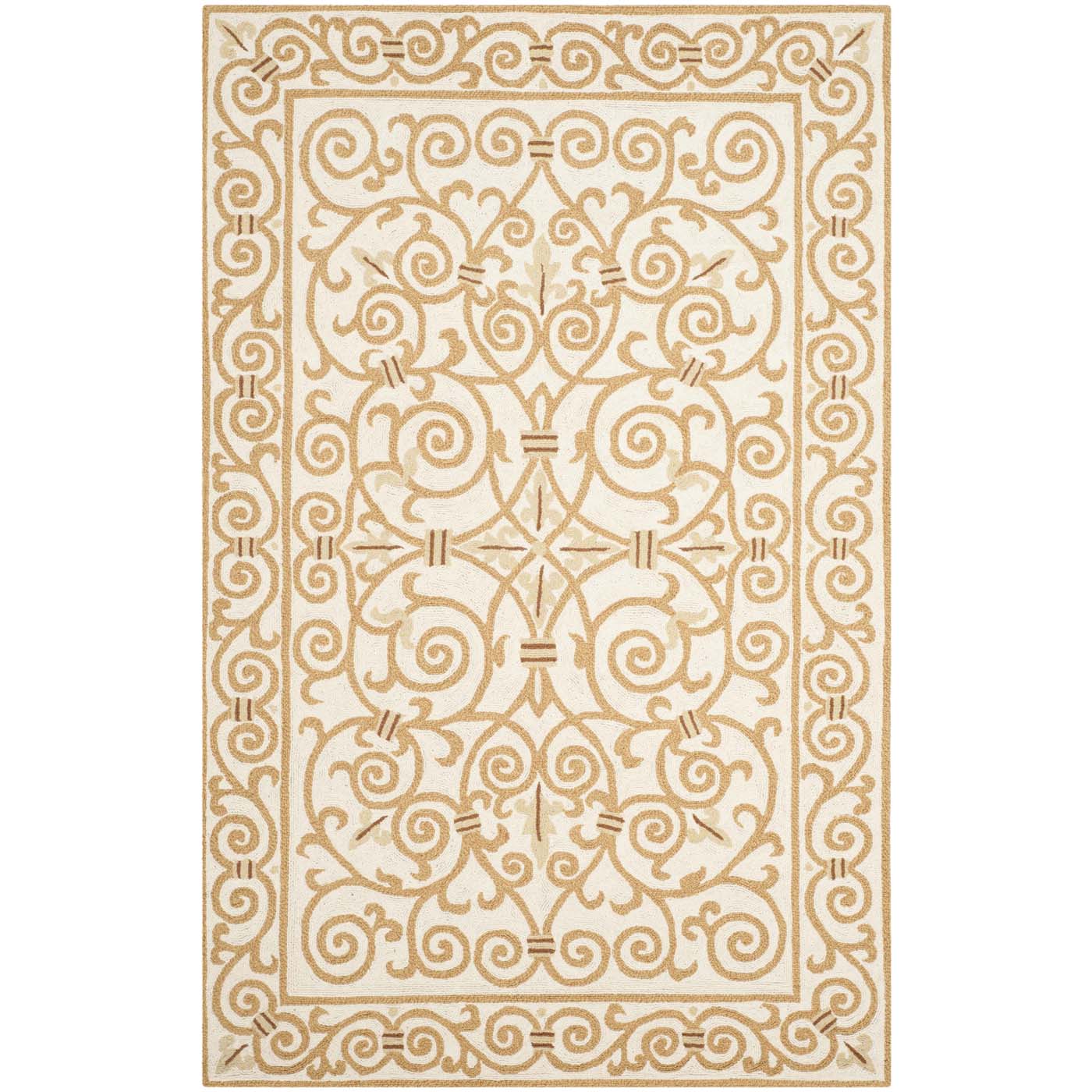 Safavieh Chelsea 1P Rug, HK11P - vory / Gold