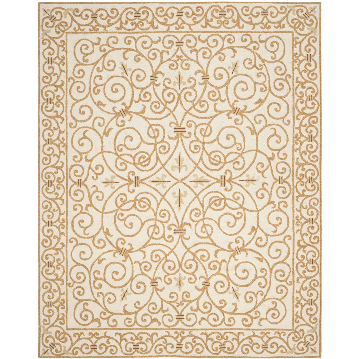 Safavieh Chelsea 1P Rug, HK11P - vory / Gold