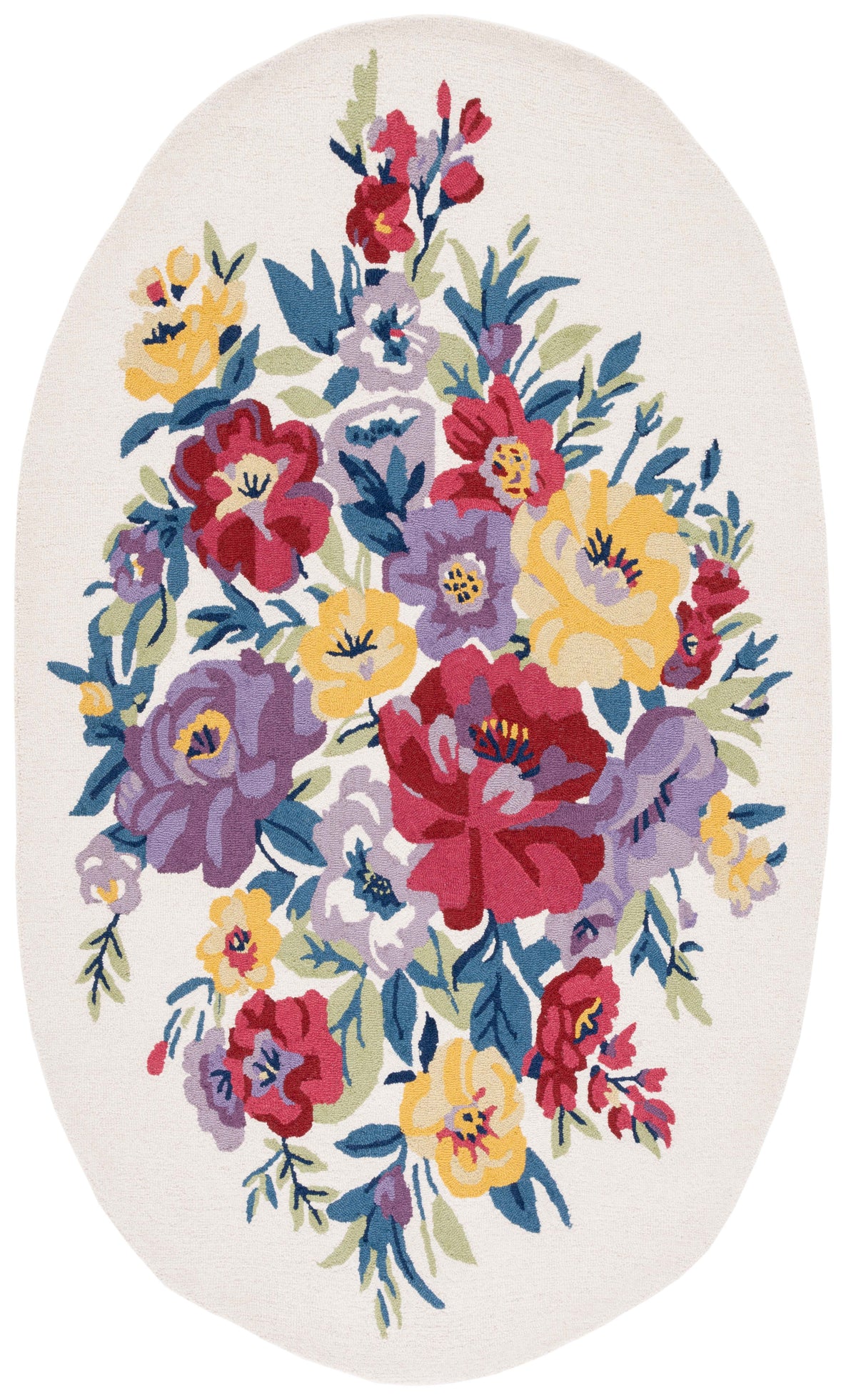 Safavieh Chelsea 219 Rug, HK219 - Ivory / Rose