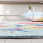 Safavieh Chelsea 219 Rug, HK219 - Blue / Rose