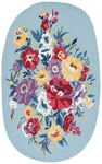 Safavieh Chelsea 219 Rug, HK219 - Blue / Rose