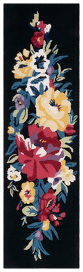 Safavieh Chelsea 219 Rug, HK219 - Black / Rose