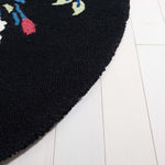 Safavieh Chelsea 219 Rug, HK219 - Black / Rose