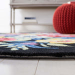 Safavieh Chelsea 219 Rug, HK219 - Black / Rose