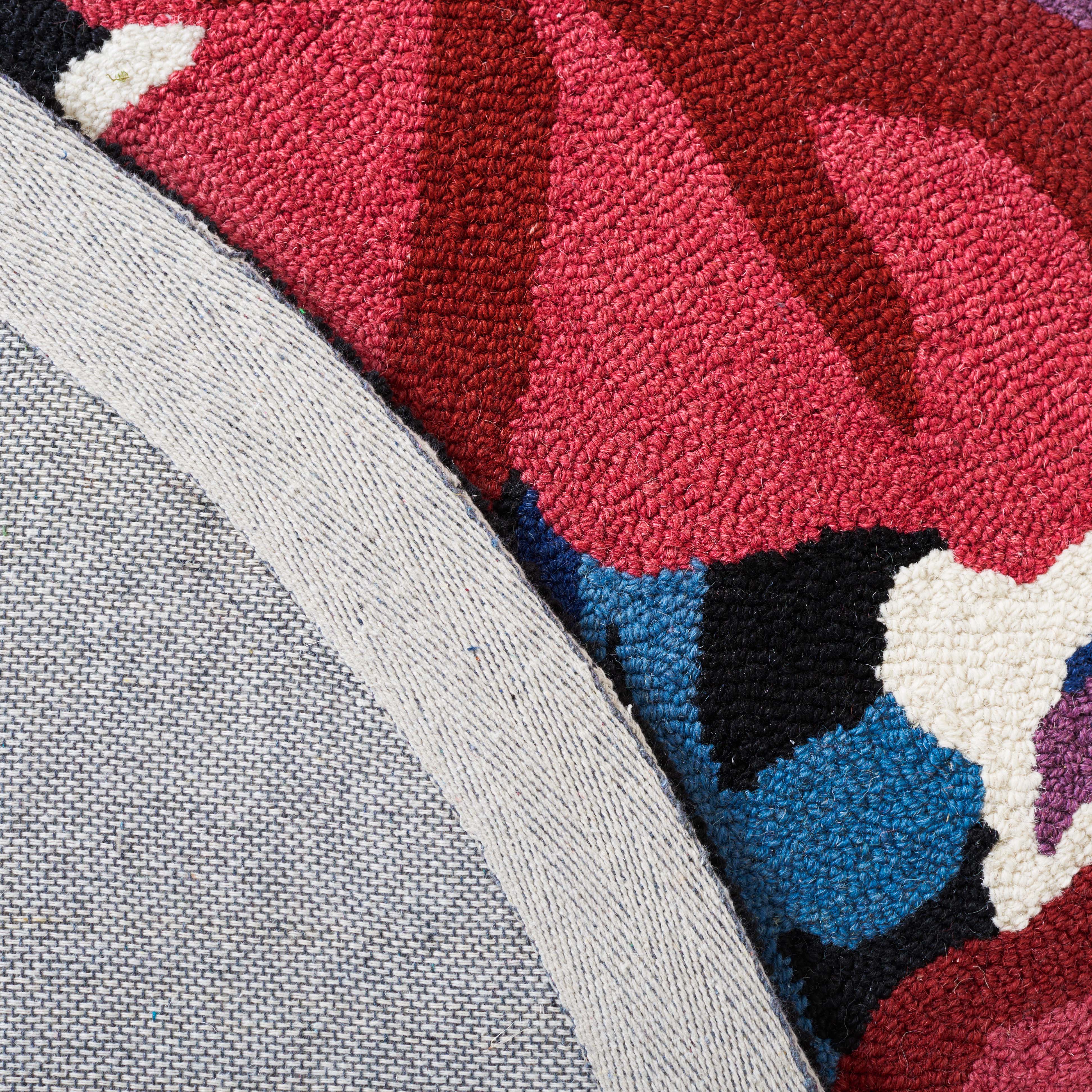 Safavieh Chelsea 219 Rug, HK219 - Black / Rose