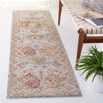 Safavieh Hamilton 104 Rug, HLT104 - Blue / Gold Rust