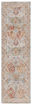 Safavieh Hamilton 104 Rug, HLT104 - Blue / Gold Rust
