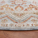 Safavieh Hamilton 104 Rug, HLT104 - Blue / Gold Rust